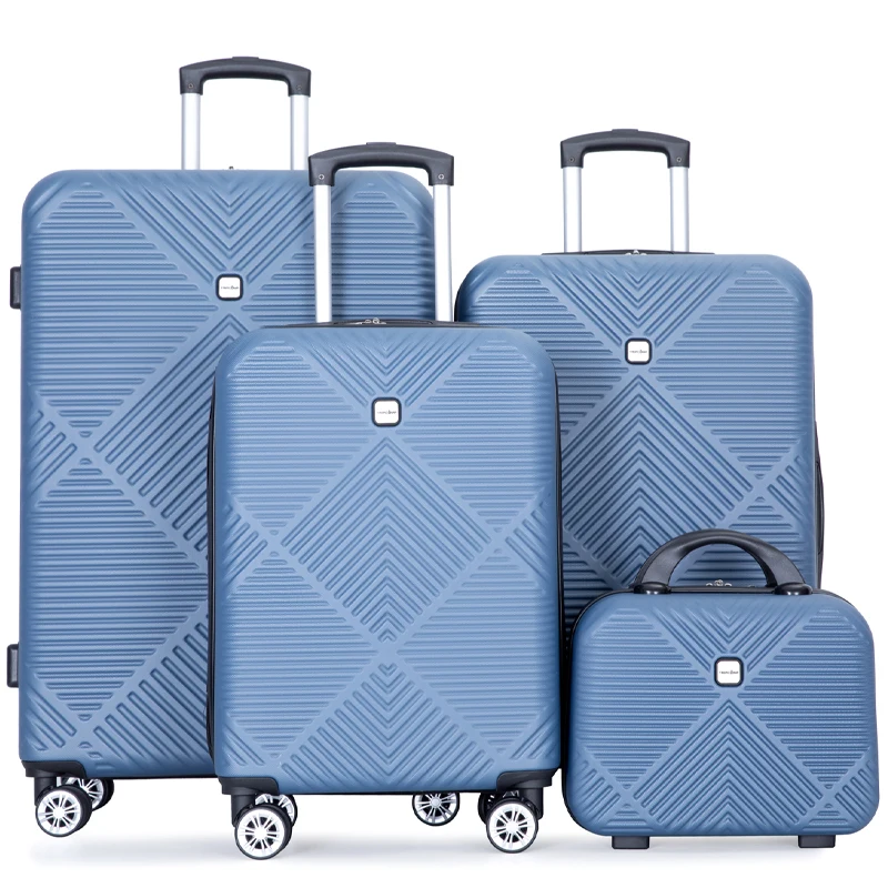 Luggage Set 4 Piece,ABS Lightweight Suitcase with Spinner Wheels,14" 20" 24" 28"
Luggage Set 4 Piece,ABS Lightweight Suitcase with Spinner Wheels,14" 20" 24" 28"