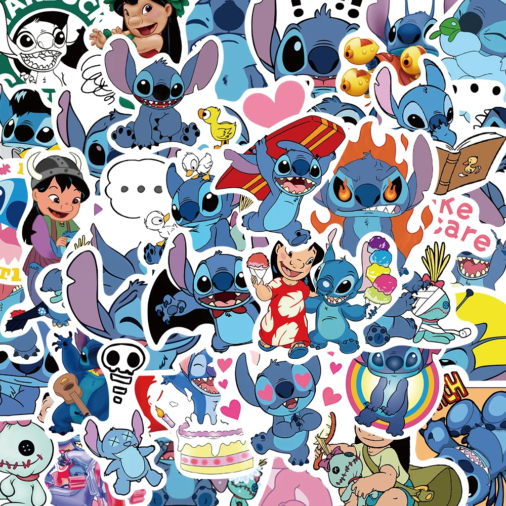 10/30/50/100pcs Cute Disney Anime Lilo & Stitch Stickers Cartoon Graffiti Decals for Phone Stationery Guitar Decoration Sticker
10/30/50/100pcs Cute Disney Anime Lilo & Stitch Stickers Cartoon Graffiti Decals for Phone Stationery Guitar Decoration Sticker