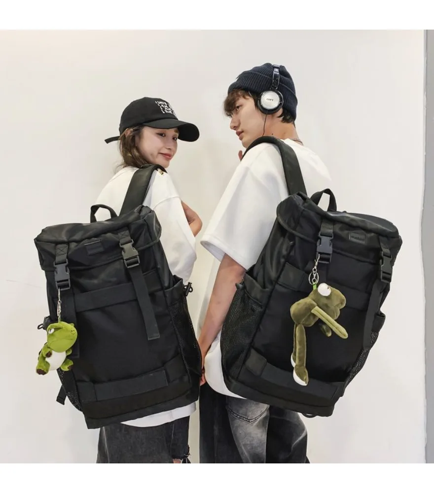 School bag Women's trendy brand sports outdoor travel bag Large capacity computer Men's backpack Leisure travel Student backpack
School bag Women's trendy brand sports outdoor travel bag Large capacity computer Men's backpack Leisure travel Student backpack