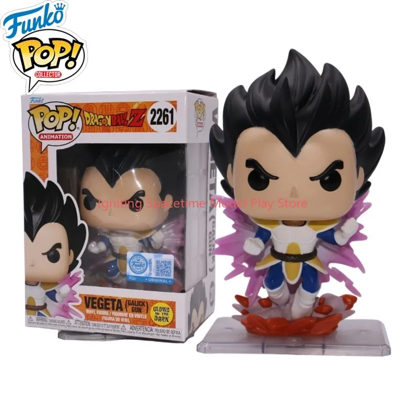 Funko Pop Vegeta #2261 Galick Gun Glow in Dark Dragon Ball Z Vinyl Figure Anime Collectible Model Fans Birthday Gift Decor
Funko Pop Vegeta #2261 Galick Gun Glow in Dark Dragon Ball Z Vinyl Figure Anime Collectible Model Fans Birthday Gift Decor