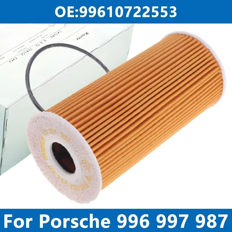 Car Engine Oil Filter 99610722553 For PORSCHE 911 Carrera 996 997 3.4 3.6 3.8 BOXSTER 986 CAYMAN 987 2.5 2.7 3.2 CAYENNE 9PA 4.5
Car Engine Oil Filter 99610722553 For PORSCHE 911 Carrera 996 997 3.4 3.6 3.8 BOXSTER 986 CAYMAN 987 2.5 2.7 3.2 CAYENNE 9PA 4.5