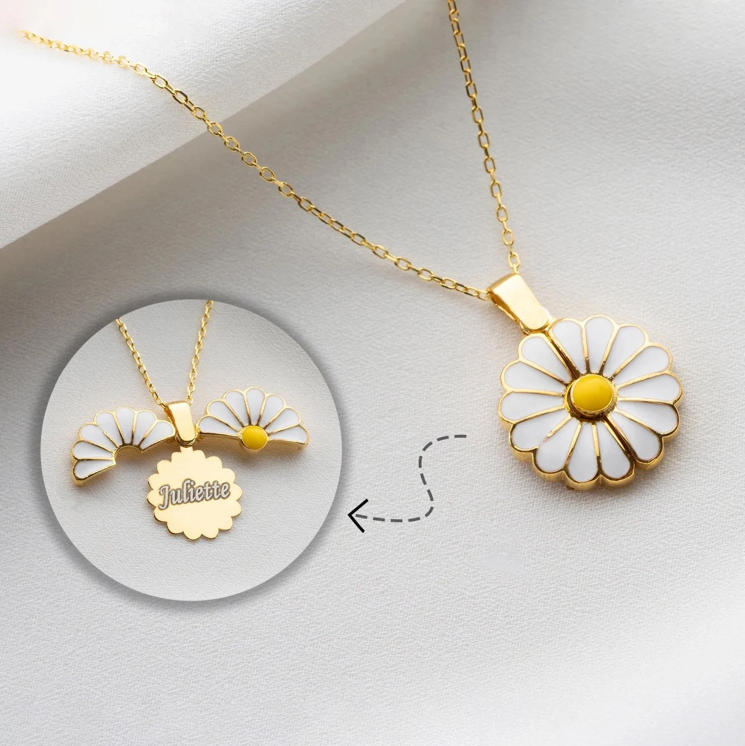 1pc,Personalised Custom Necklaces for Women, Gift for Her, Daisy Necklace, Birthday Gift for Mom, Christmas Gift for Teacher
1pc,Personalised Custom Necklaces for Women, Gift for Her, Daisy Necklace, Birthday Gift for Mom, Christmas Gift for Teacher