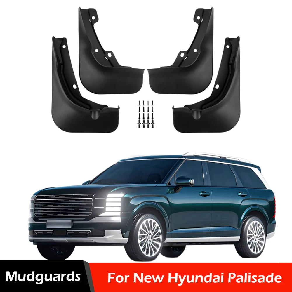 Mud Flap for Hyundai 2026 Palisade SE SEL Calligraphy Mud Splash Guard Front Rear 4PCS Mudguards Car Exterior Accessories
Mud Flap for Hyundai 2026 Palisade SE SEL Calligraphy Mud Splash Guard Front Rear 4PCS Mudguards Car Exterior Accessories