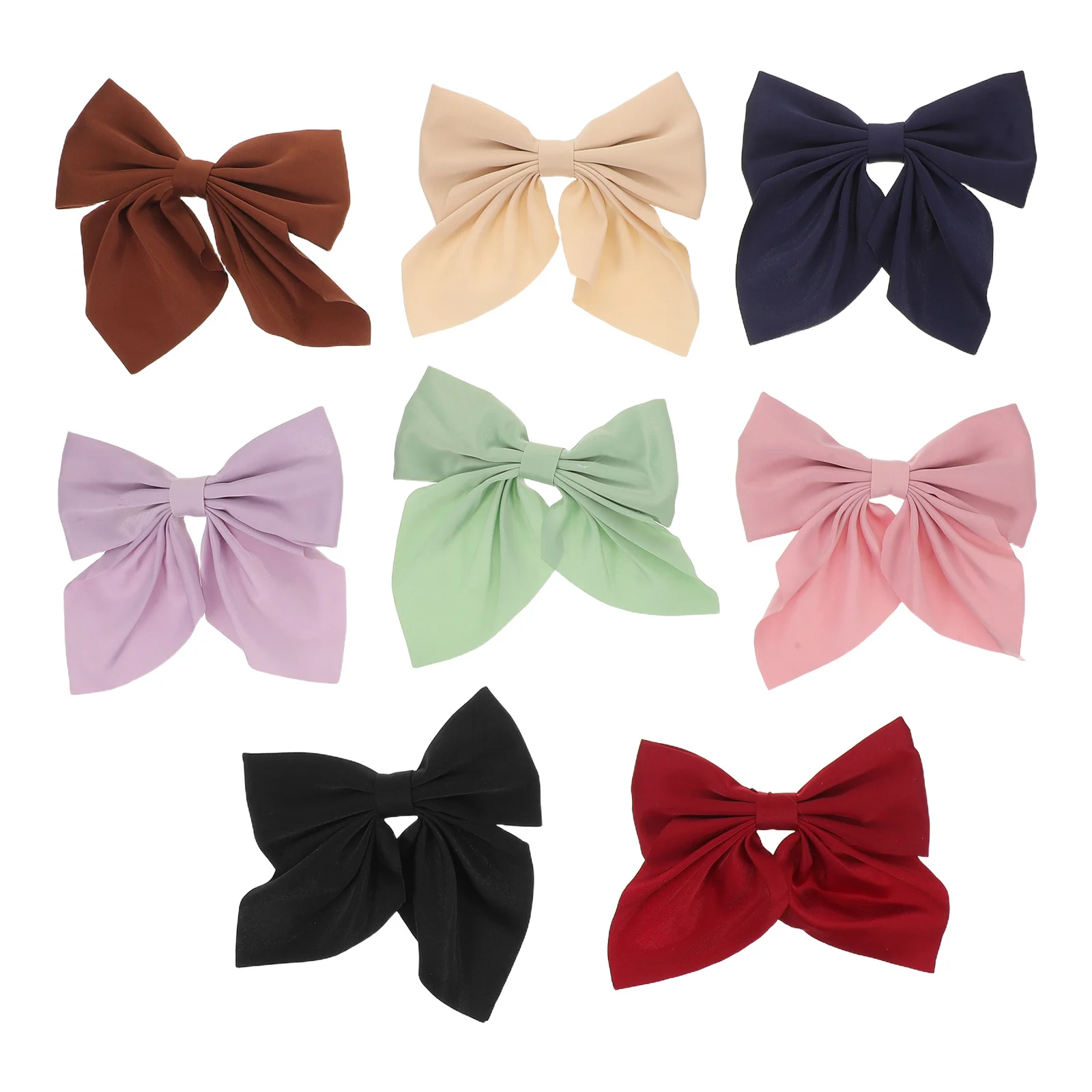 Набор из 8 заколок-бантиков: элегантные заколки-«уточки» с лентой для женщин и девочек, надежный захват, легкие, стильные, для офиса и вечеринок
Набор из 8 заколок-бантиков: элегантные заколки-«уточки» с лентой для женщин и девочек, надежный захват, легкие, стильные, для офиса и вечеринок