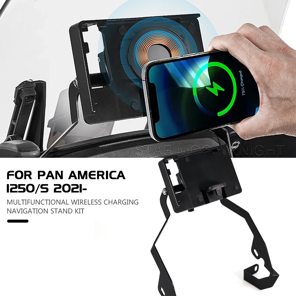 For RA1250 Pan America 1250 S 21- Motorcycle Accessories GPS Navigation Plate Bracket Windshield Stand Phone Mobile Phone Holder
For RA1250 Pan America 1250 S 21- Motorcycle Accessories GPS Navigation Plate Bracket Windshield Stand Phone Mobile Phone Holder