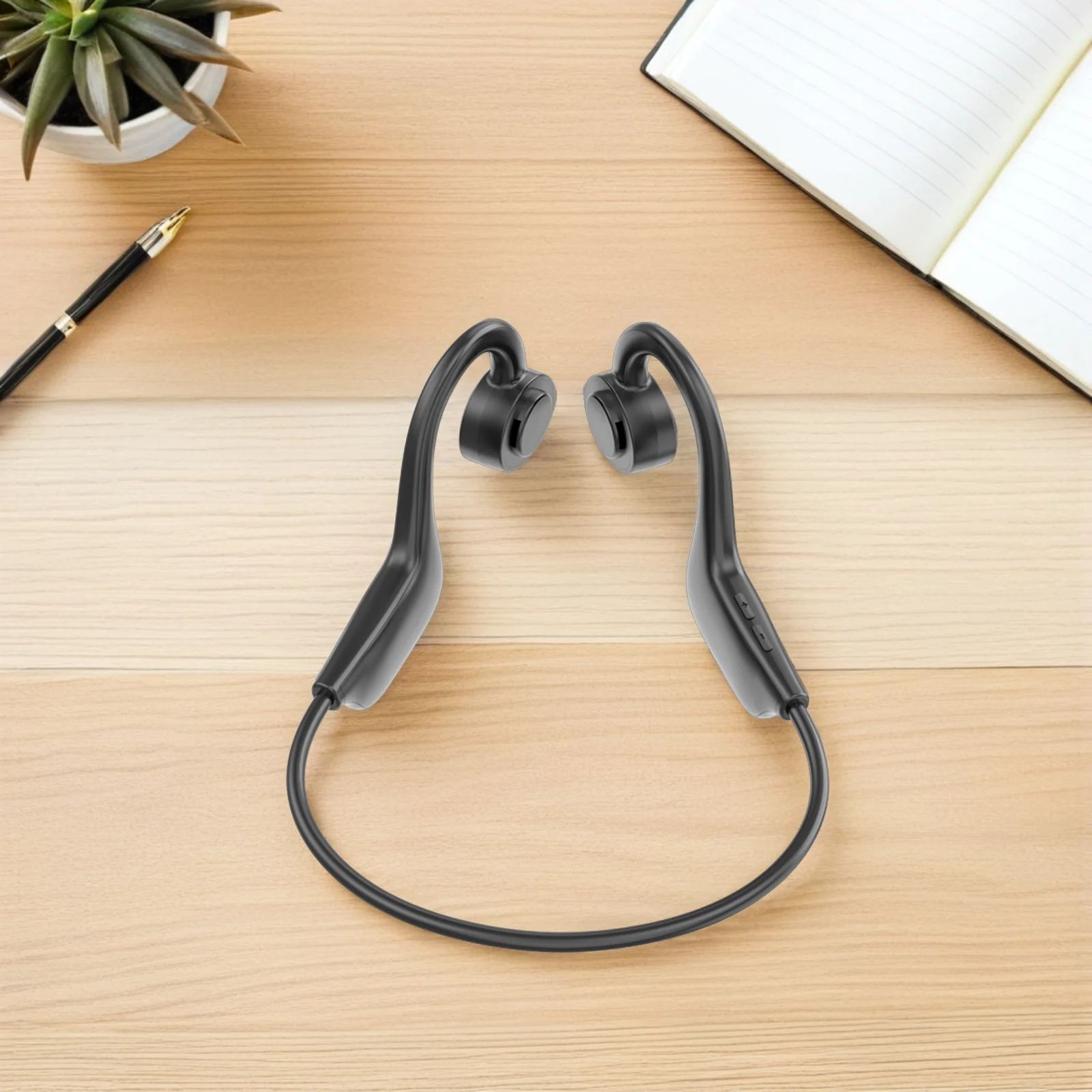 Wireless Bone Conduction Headphone Cordless Running Headset Exercise Earbud Wireless Sports Headsets 5.1
Wireless Bone Conduction Headphone Cordless Running Headset Exercise Earbud Wireless Sports Headsets 5.1