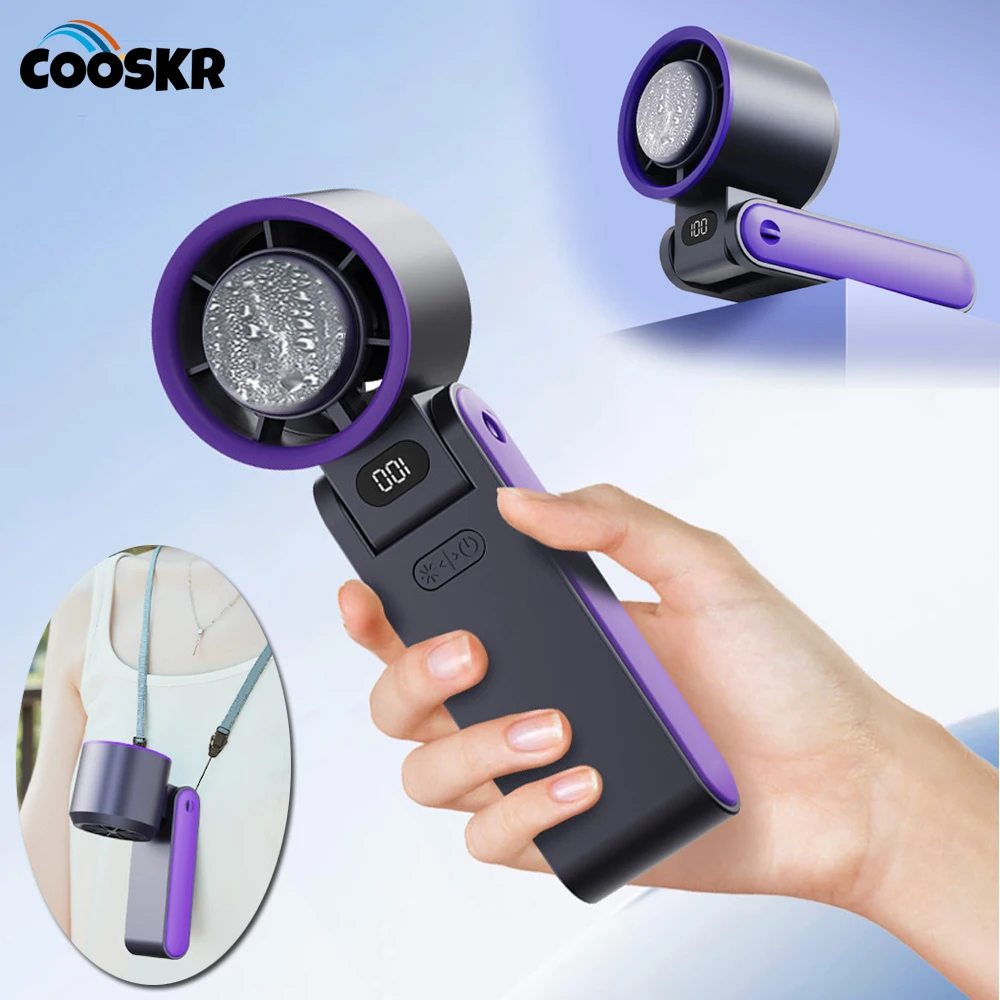 Portable Handheld Fan Outdoor Foldable Mini Cooling Fan USB Rechargeable 100-level Free Control High Speed Small Turbo Fan
Portable Handheld Fan Outdoor Foldable Mini Cooling Fan USB Rechargeable 100-level Free Control High Speed Small Turbo Fan