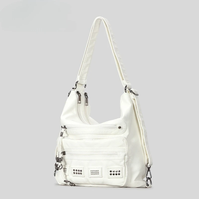 Винтажные сумки на плечо для женщин, кожаные однотонные сумки большой вместимости, женские дорожные сумки-тоут
Винтажные сумки на плечо для женщин, кожаные однотонные сумки большой вместимости, женские дорожные сумки-тоут