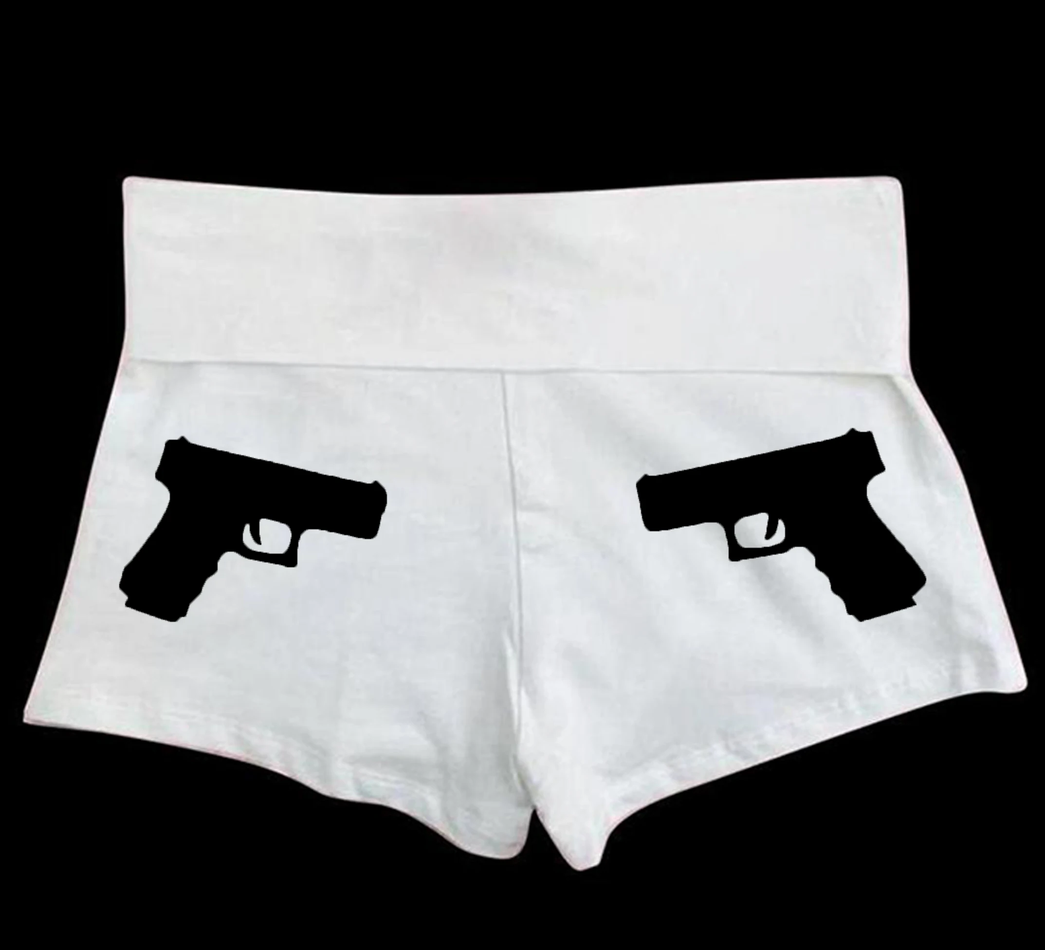 Cartoon-patterned shorts with punk-chic high street gothic style Y2K fashion print Stylish shorts suitable cool girls daily wear
Cartoon-patterned shorts with punk-chic high street gothic style Y2K fashion print Stylish shorts suitable cool girls daily wear