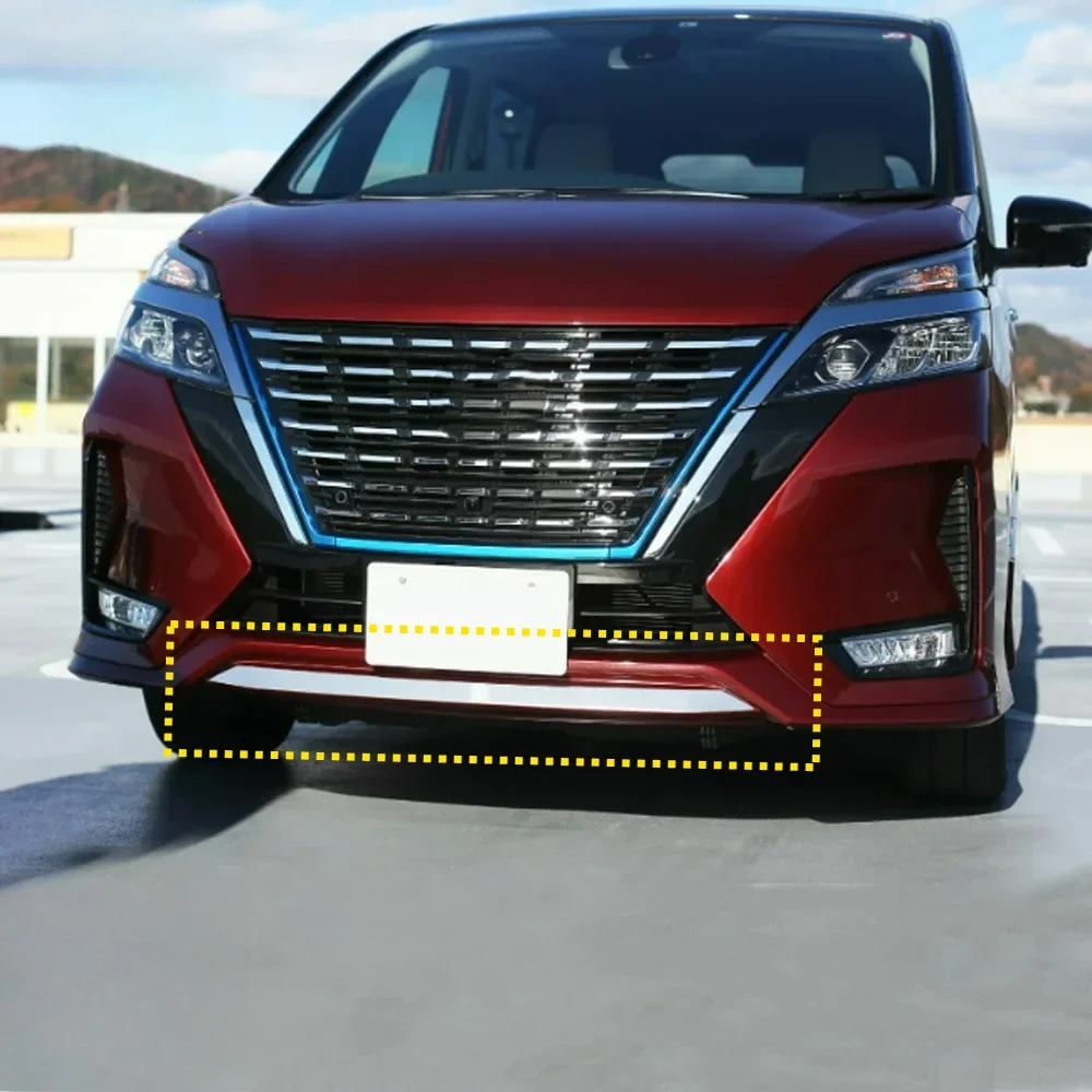 For Nissan Serena C27 Highway Star 2020 + Front Bumper Moulding Cover Trims Strip Car Styling Accessories Exterior Sticker
For Nissan Serena C27 Highway Star 2020 + Front Bumper Moulding Cover Trims Strip Car Styling Accessories Exterior Sticker
