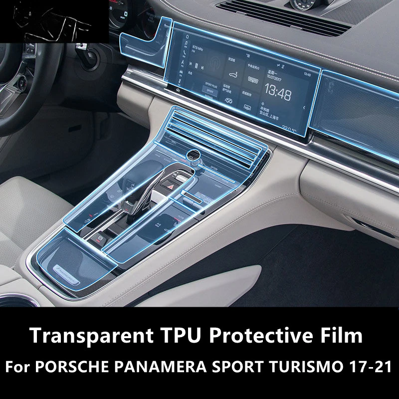 Прозрачная защитная пленка против царапин для интерьера автомобиля PORSCHE PANAMERA SPORT Туризм 17-21
Прозрачная защитная пленка против царапин для интерьера автомобиля PORSCHE PANAMERA SPORT Туризм 17-21