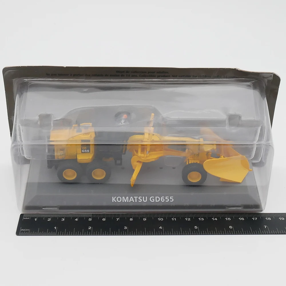 Diecast IXO 1:72 Scale KOMATSU GD 655 Komatsu Motor Grader Alloy Car Model Collectible Toy Gift Souvenir Display Ornament
Diecast IXO 1:72 Scale KOMATSU GD 655 Komatsu Motor Grader Alloy Car Model Collectible Toy Gift Souvenir Display Ornament
