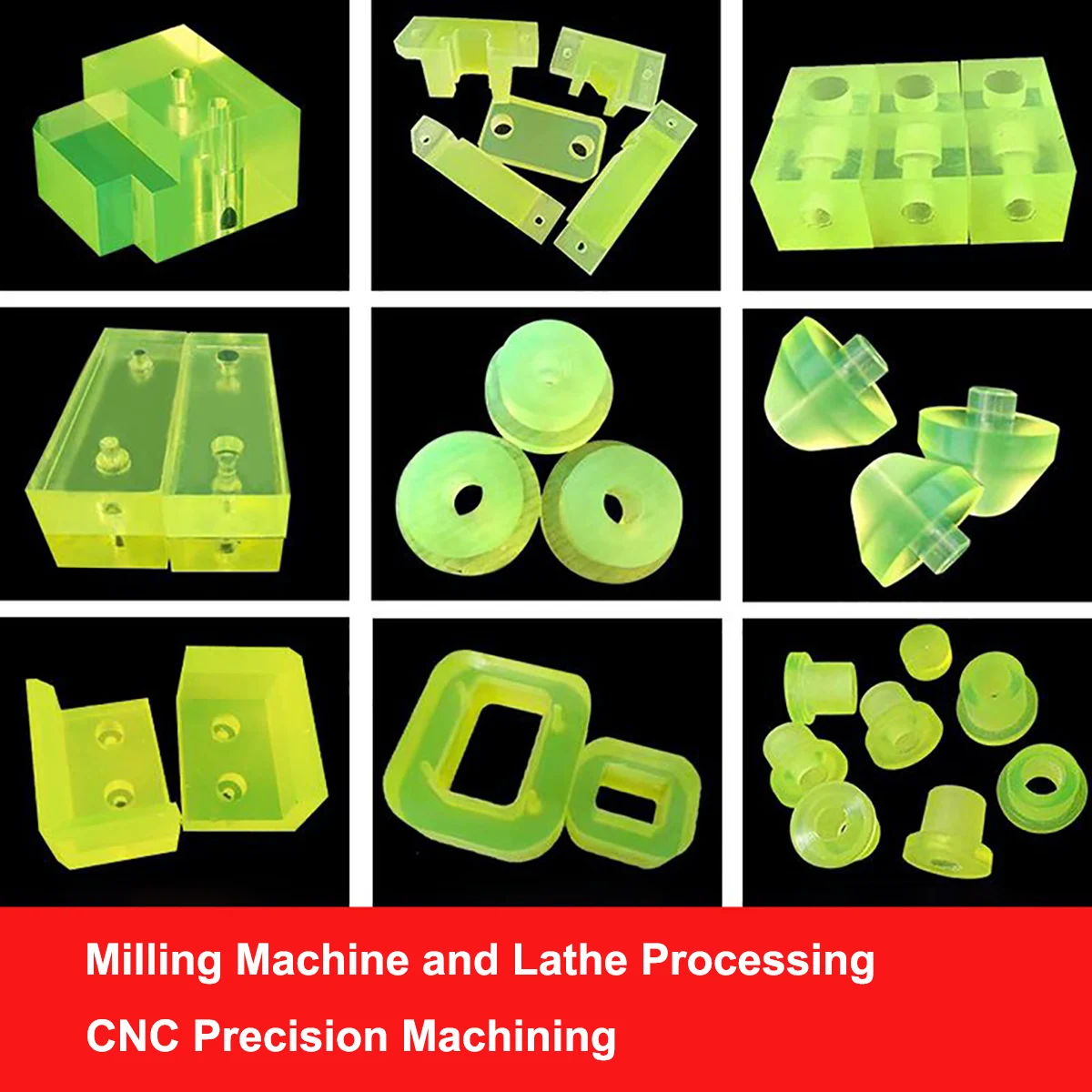 Customized PU Polyurethane Parts Quantity Based on Drawings 20Pcs Yellow 20Pcs Green Hardness 70-80A
Customized PU Polyurethane Parts Quantity Based on Drawings 20Pcs Yellow 20Pcs Green Hardness 70-80A