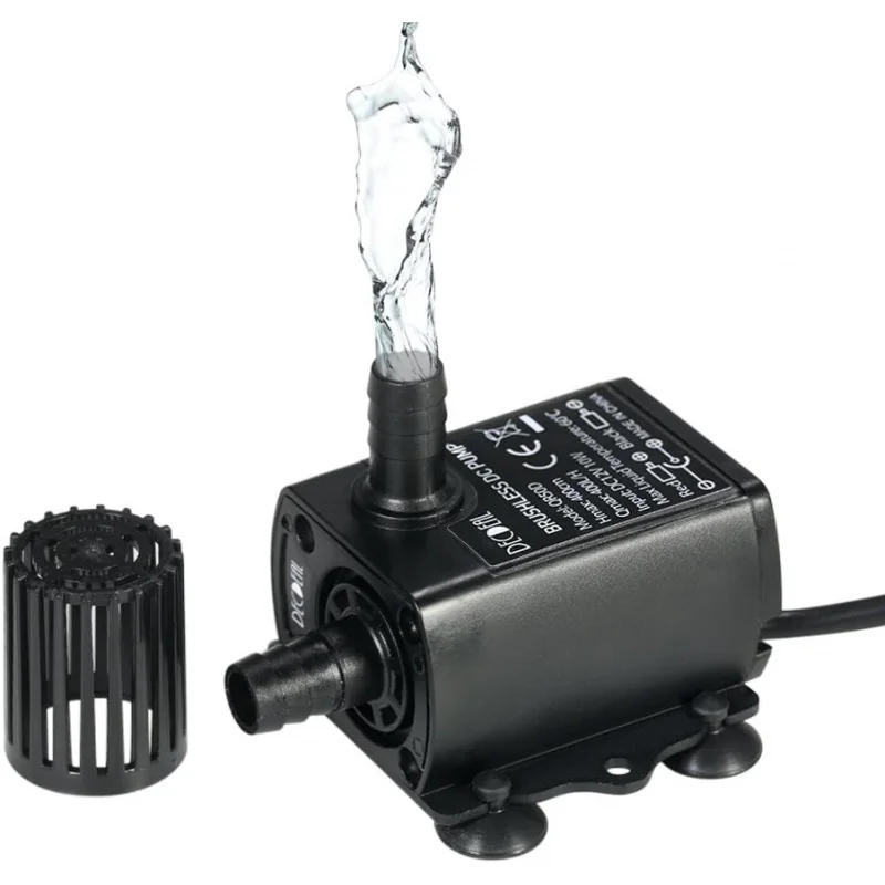 Aquarium Water Pump - Brushless with 5.5 * 2.1mm Female Waterproof Submersible Fountain Circulating
Aquarium Water Pump - Brushless with 5.5 * 2.1mm Female Waterproof Submersible Fountain Circulating