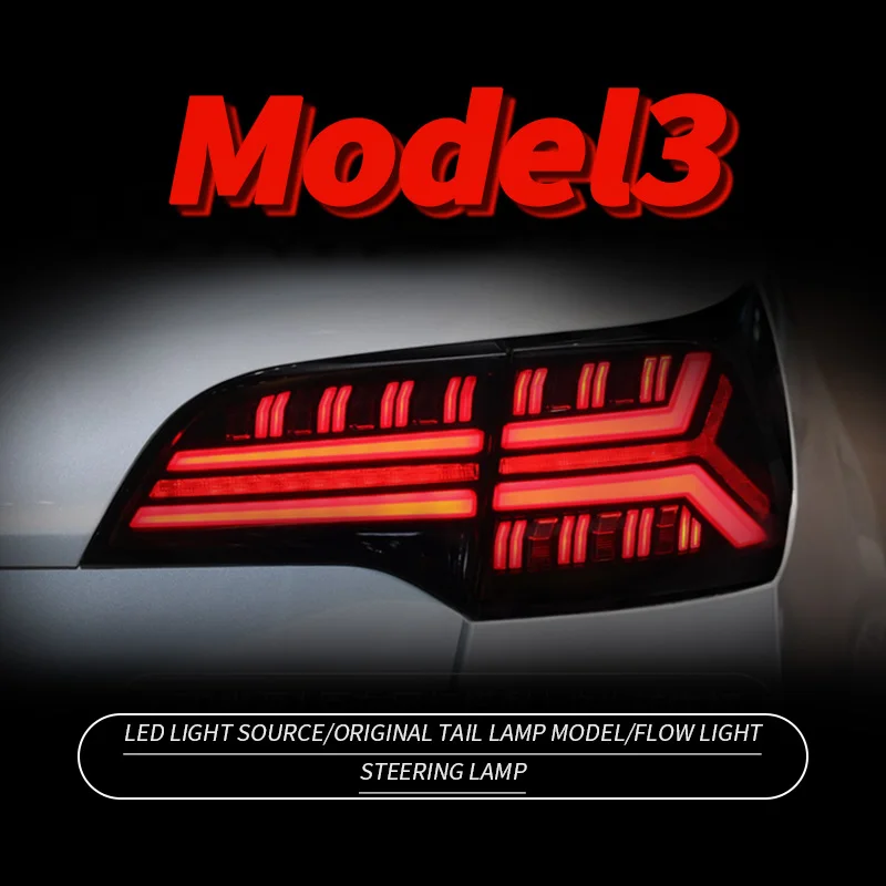 Car Lights For Tesla Model 3 2017-2022 Model Y LED Auto Taillights Assembly Upgrade Dynamic Signal Lamp Tool Accessories
Car Lights For Tesla Model 3 2017-2022 Model Y LED Auto Taillights Assembly Upgrade Dynamic Signal Lamp Tool Accessories