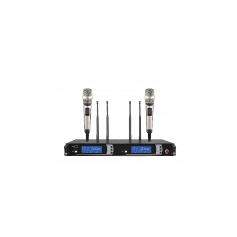 Professional Wireless Microphone for Handheld Stage Performances, Home Meetings, One To Two Microphones
Professional Wireless Microphone for Handheld Stage Performances, Home Meetings, One To Two Microphones