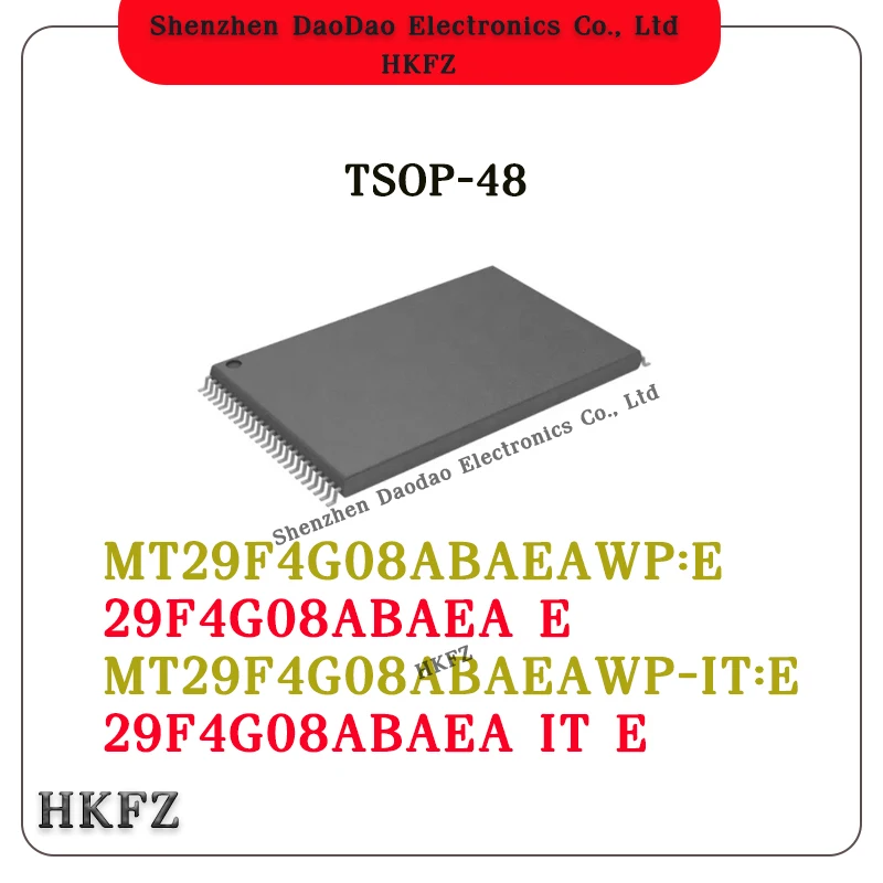 10Pcs MT29F4G08ABAEAWP:E MT29F4G08ABAEAWP IT:E 29F4G08ABAEA TSOP-48 New original memory chip
10Pcs MT29F4G08ABAEAWP:E MT29F4G08ABAEAWP IT:E 29F4G08ABAEA TSOP-48 New original memory chip