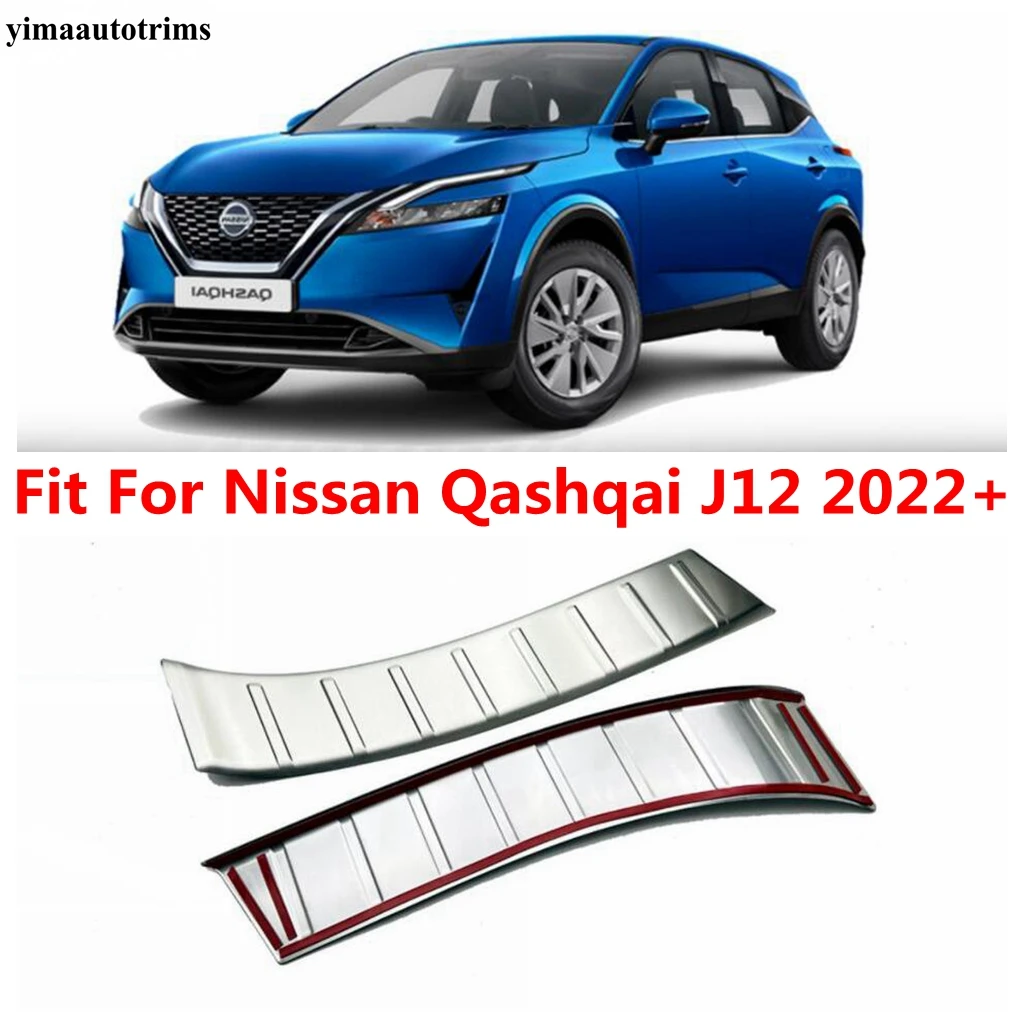 Rear Trunk Bumper Door Sill Plate Pedal Guard Protection Cover Trim For Nissan Qashqai J12 2022 - 2024 Car Exterior Accessories
Rear Trunk Bumper Door Sill Plate Pedal Guard Protection Cover Trim For Nissan Qashqai J12 2022 - 2024 Car Exterior Accessories