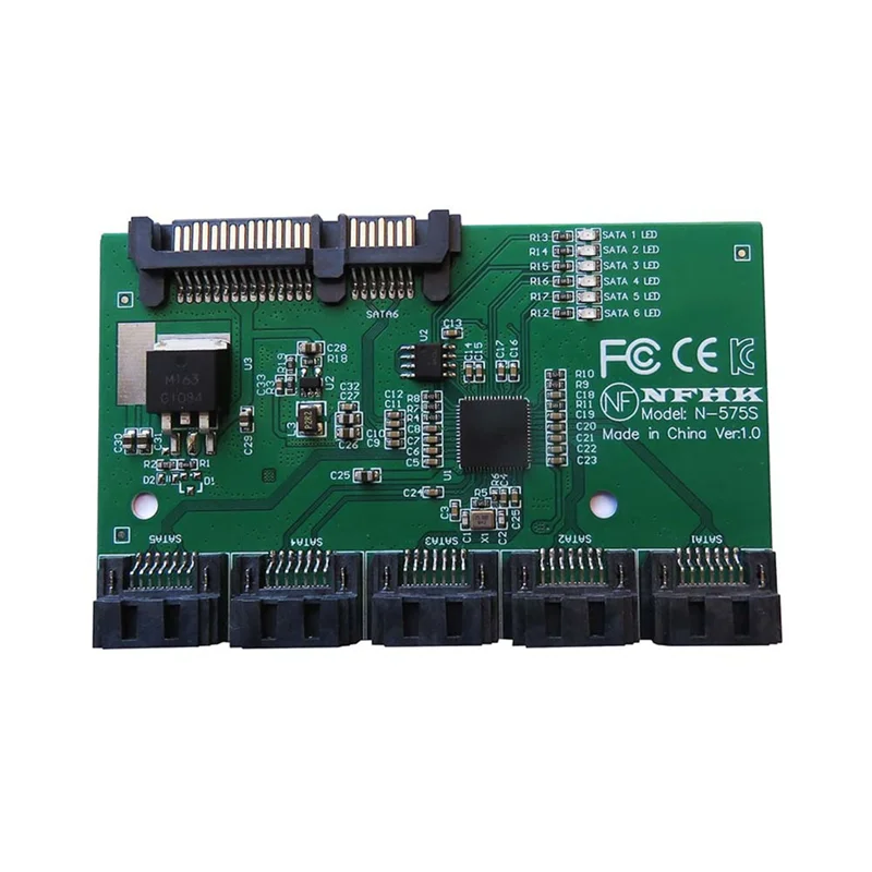 Конвертер карты расширения Classic-SATA 3.0, 1-5 портов, мультипликатор SATA, 6 Гбит/с, аксессуар для жесткого диска/SSD
Конвертер карты расширения Classic-SATA 3.0, 1-5 портов, мультипликатор SATA, 6 Гбит/с, аксессуар для жесткого диска/SSD