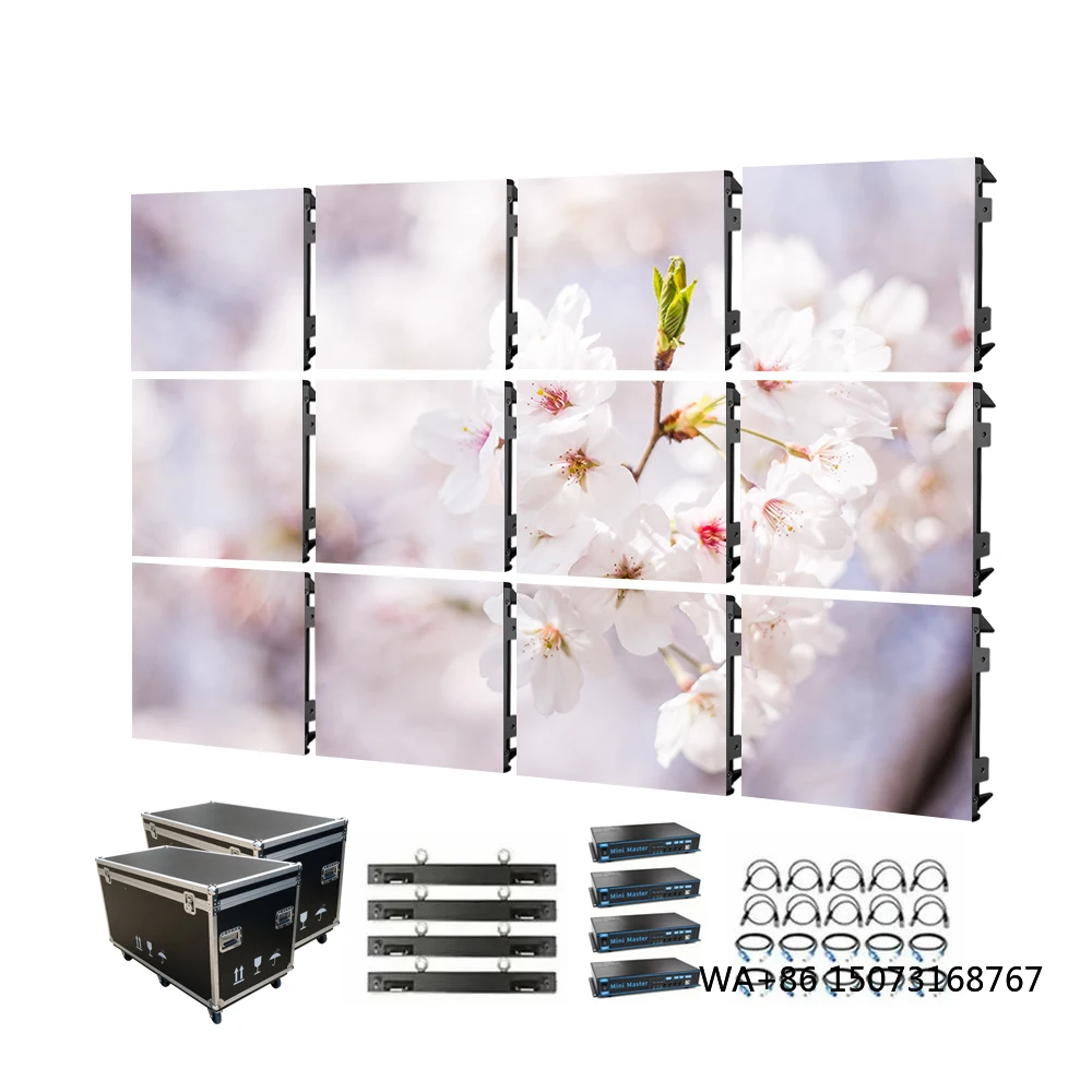 HD Waterproof LED Screen P2.6 P2.9 P3.91 LED Wall Movable LED Video Wall Rental Stage Giant Advertising Outdoor Display
HD Waterproof LED Screen P2.6 P2.9 P3.91 LED Wall Movable LED Video Wall Rental Stage Giant Advertising Outdoor Display