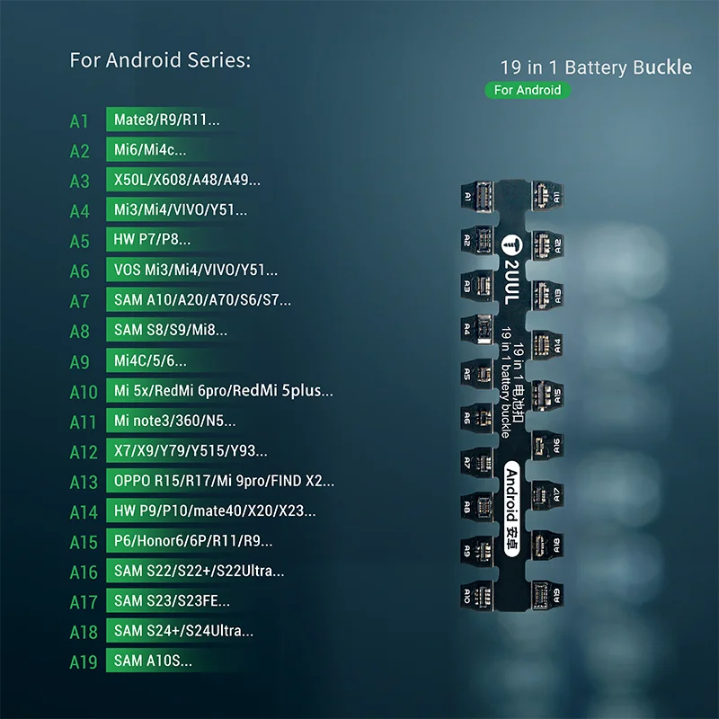 2UUL PW06 19 в 1, пряжка для аккумулятора, шнур питания Android, пряжка, интерфейс, подходит для материнской платы телефона Android, пряжка для аккумулятора, кабель
2UUL PW06 19 в 1, пряжка для аккумулятора, шнур питания Android, пряжка, интерфейс, подходит для материнской платы телефона Android, пряжка для аккумулятора, кабель