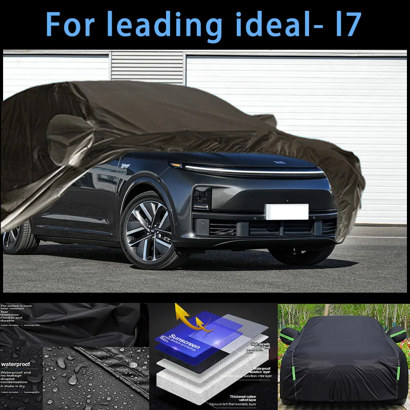 For leading ideal-l7 Outdoor Protection Full Car Covers Snow Cover Sunshade Waterproof Dustproof Exterior Car accessories
For leading ideal-l7 Outdoor Protection Full Car Covers Snow Cover Sunshade Waterproof Dustproof Exterior Car accessories