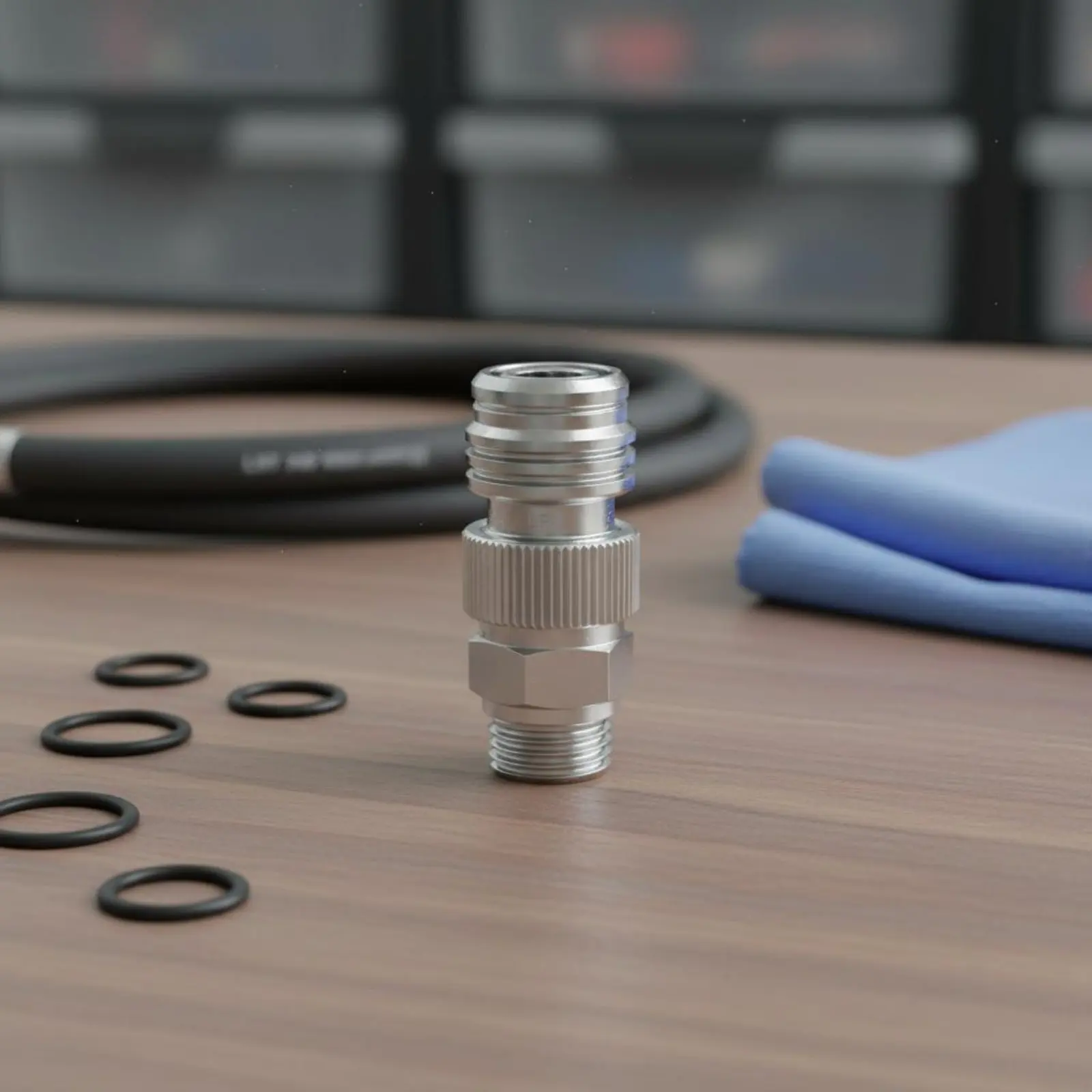 Second Stage Quick Release Coupling Locking Mechanism Diving Breathing Apparatus Hose Connector for Technical Divers
Second Stage Quick Release Coupling Locking Mechanism Diving Breathing Apparatus Hose Connector for Technical Divers