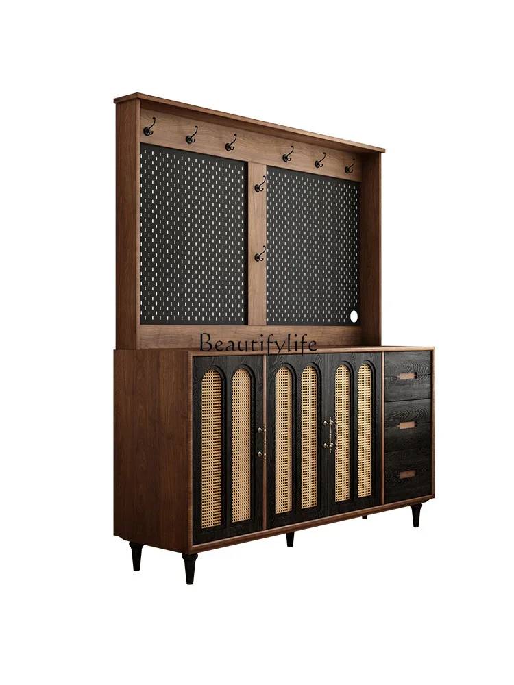 LJYFrench Vintage Style Solid Wood Shoe Cabinet Storage Cabinet Integrated Wall-Mounted Retro
LJYFrench Vintage Style Solid Wood Shoe Cabinet Storage Cabinet Integrated Wall-Mounted Retro