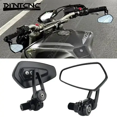 For YAMAHA MT 07 09 MT07 MT09 MT10 SP XSR700 XSR900 FZ07 MT-10 MT-07 Handlebar End Mirror Side Rotation Motorcycle Accessories