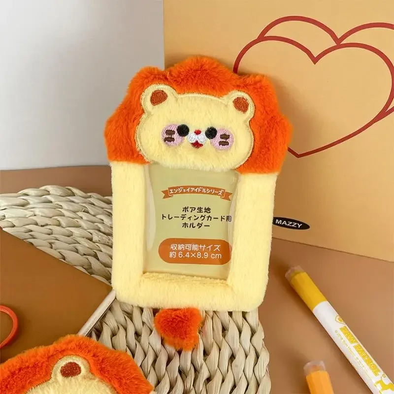 Cute Lion Photocard Holder Fluffy Plush Card Holder Bus Card Sleeve Id Bank Credit Card Anti-Lost Protective Cover Pendant
Cute Lion Photocard Holder Fluffy Plush Card Holder Bus Card Sleeve Id Bank Credit Card Anti-Lost Protective Cover Pendant