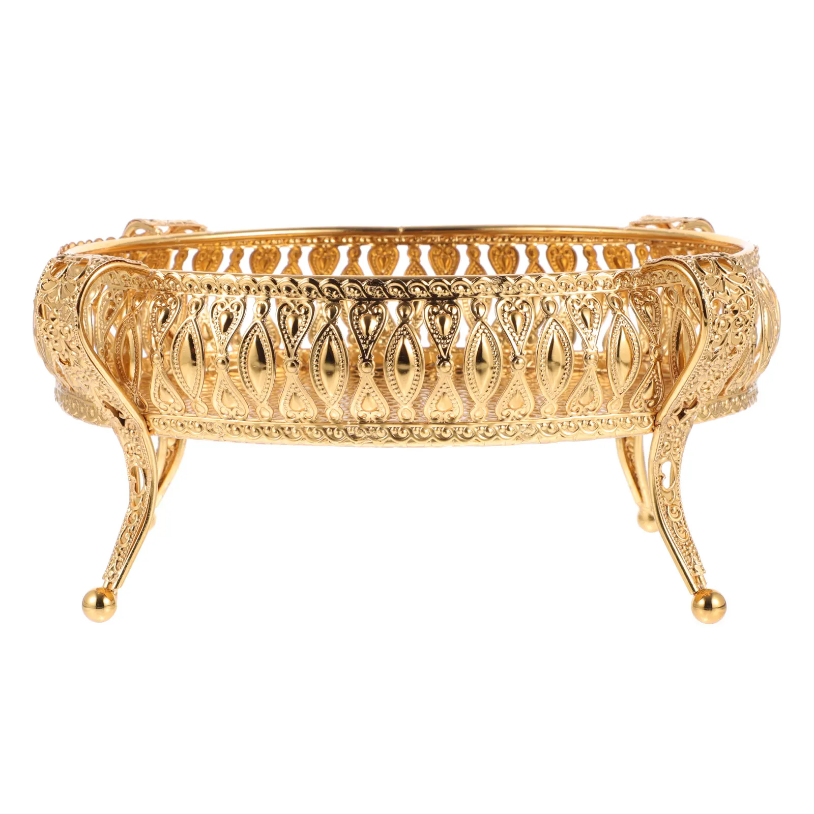 1pc European Style Metal Fruit Tray Luxurious Gilding Fine Workmanship Rustproof Snack Serving Tray For Home Kitchen Coffee Shop
1pc European Style Metal Fruit Tray Luxurious Gilding Fine Workmanship Rustproof Snack Serving Tray For Home Kitchen Coffee Shop