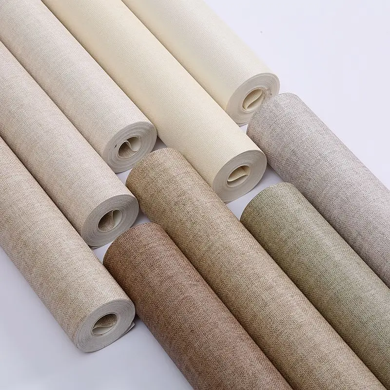 Popular Linen Pattern Plain Color Wallpaper Living Room and Hotel Engineering Restaurant Office Light Luxury Mural Wallpaper 3d
Popular Linen Pattern Plain Color Wallpaper Living Room and Hotel Engineering Restaurant Office Light Luxury Mural Wallpaper 3d