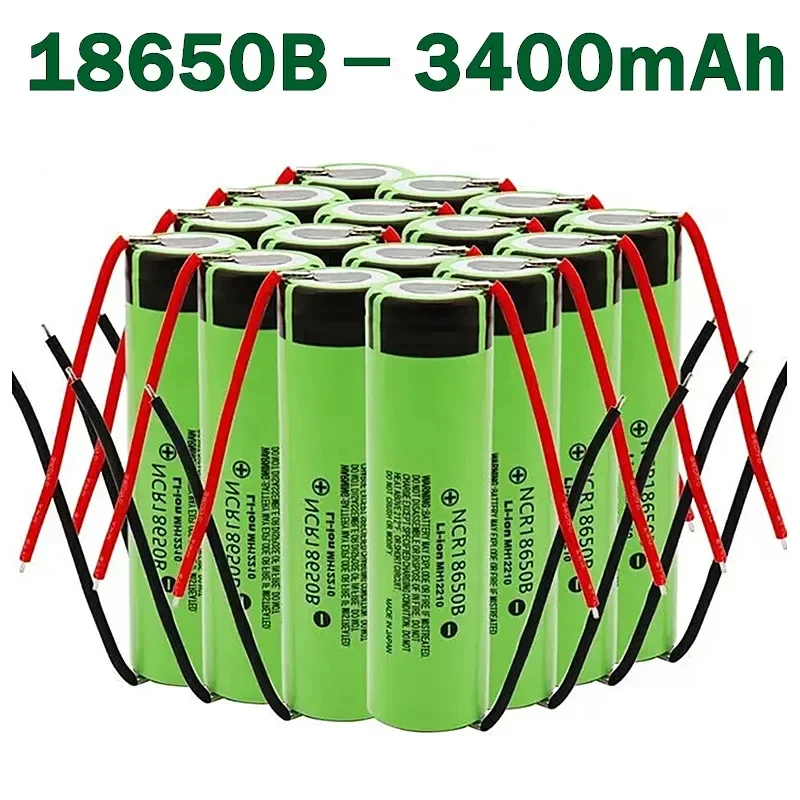 Power Up Your DIY Projects NCR 18650B 3,7 В 3400 мАч Литий-ионная аккумуляторная батарея и кремниевый кабель для сварки
Power Up Your DIY Projects NCR 18650B 3,7 В 3400 мАч Литий-ионная аккумуляторная батарея и кремниевый кабель для сварки