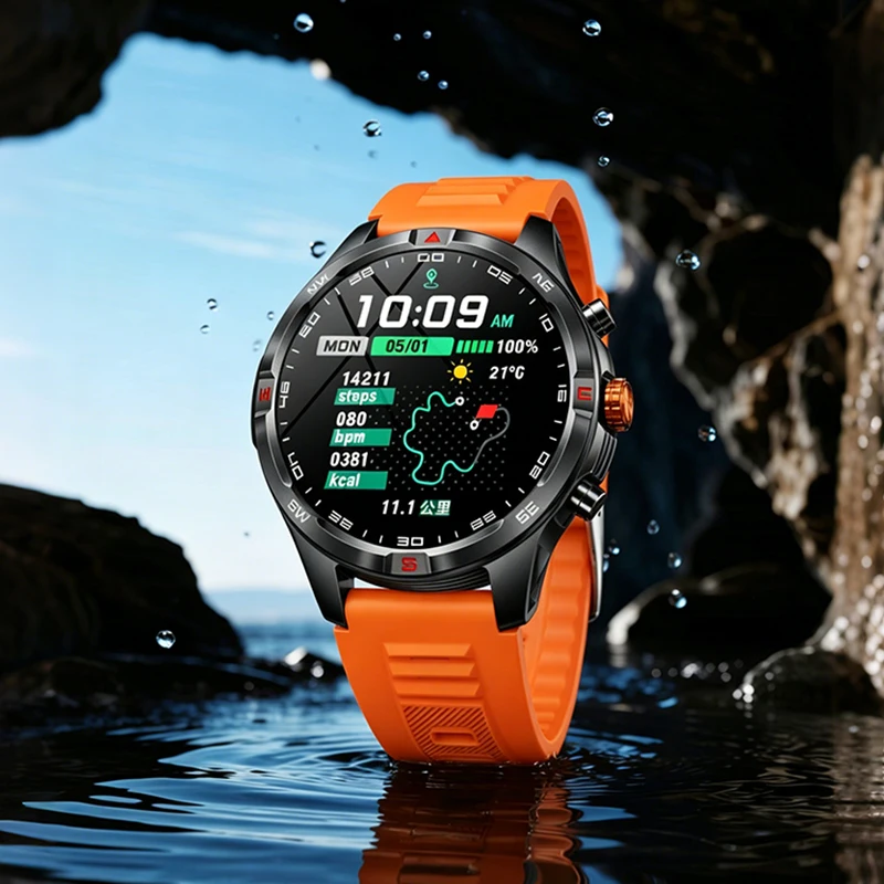 2026NEW Military Grade 1000mAh Battery Smart Watch 5ATM Waterproof GPS Compass BT Call AMOLED HD Men Sports Smartwatches Android
2026NEW Military Grade 1000mAh Battery Smart Watch 5ATM Waterproof GPS Compass BT Call AMOLED HD Men Sports Smartwatches Android