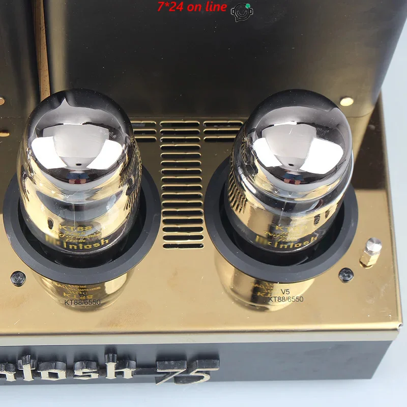M-076 Усилитель мощности Pure Power Amp Clone Mcintosh MC75 HiFi Bile Post-mono 2 Ом/4 Ом/8 Ом/75 Вт KT88×2 12AX7 12AT7×2 / (1 пара)
M-076 Усилитель мощности Pure Power Amp Clone Mcintosh MC75 HiFi Bile Post-mono 2 Ом/4 Ом/8 Ом/75 Вт KT88×2 12AX7 12AT7×2 / (1 пара)