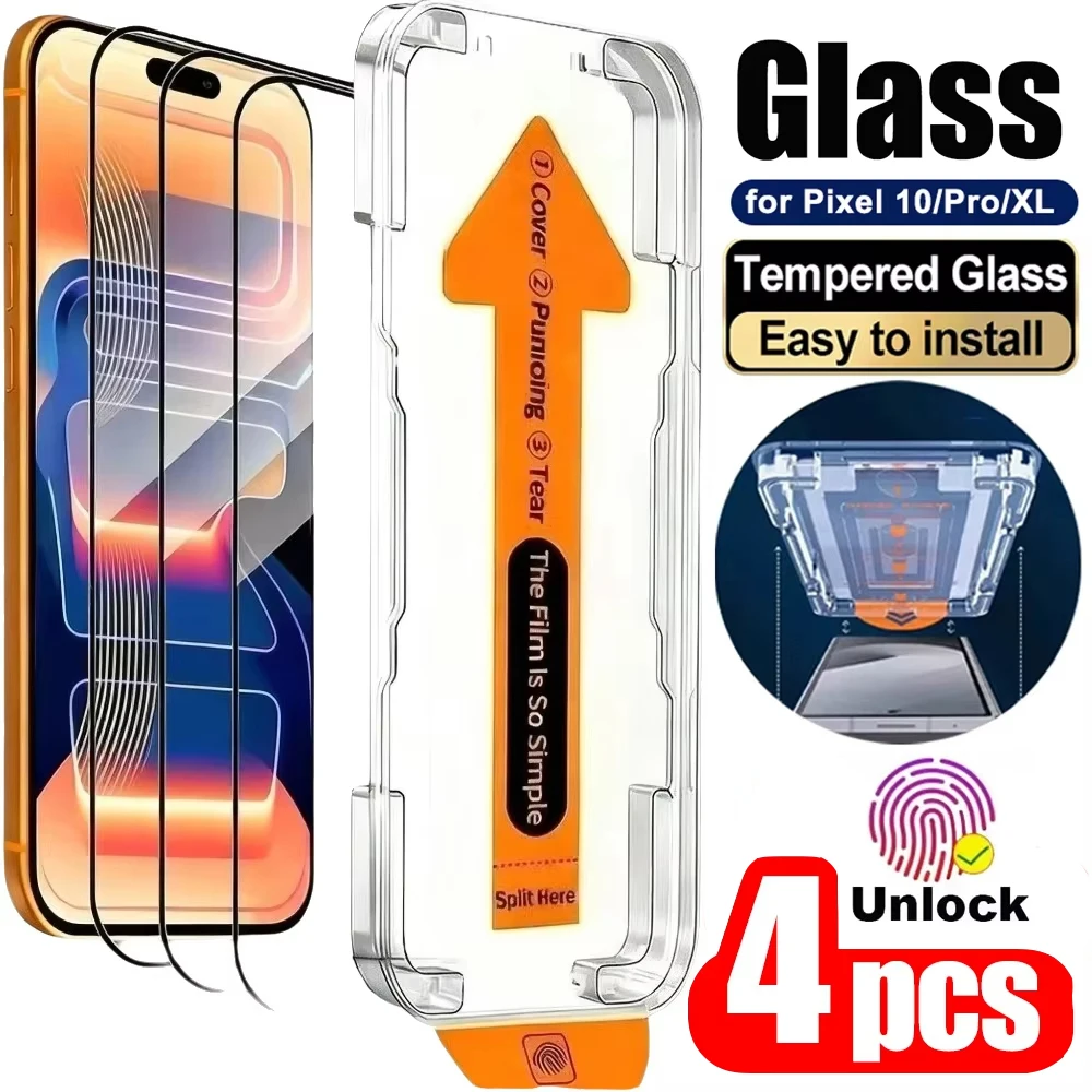 1-4Pcs For Google Pixel 9 10 Pro XL HD 8K Tempered Glass Screen Protector For Google Pixel 10 Pro 9 8 7 9A 8A 7A 6A Auto Install
1-4Pcs For Google Pixel 9 10 Pro XL HD 8K Tempered Glass Screen Protector For Google Pixel 10 Pro 9 8 7 9A 8A 7A 6A Auto Install