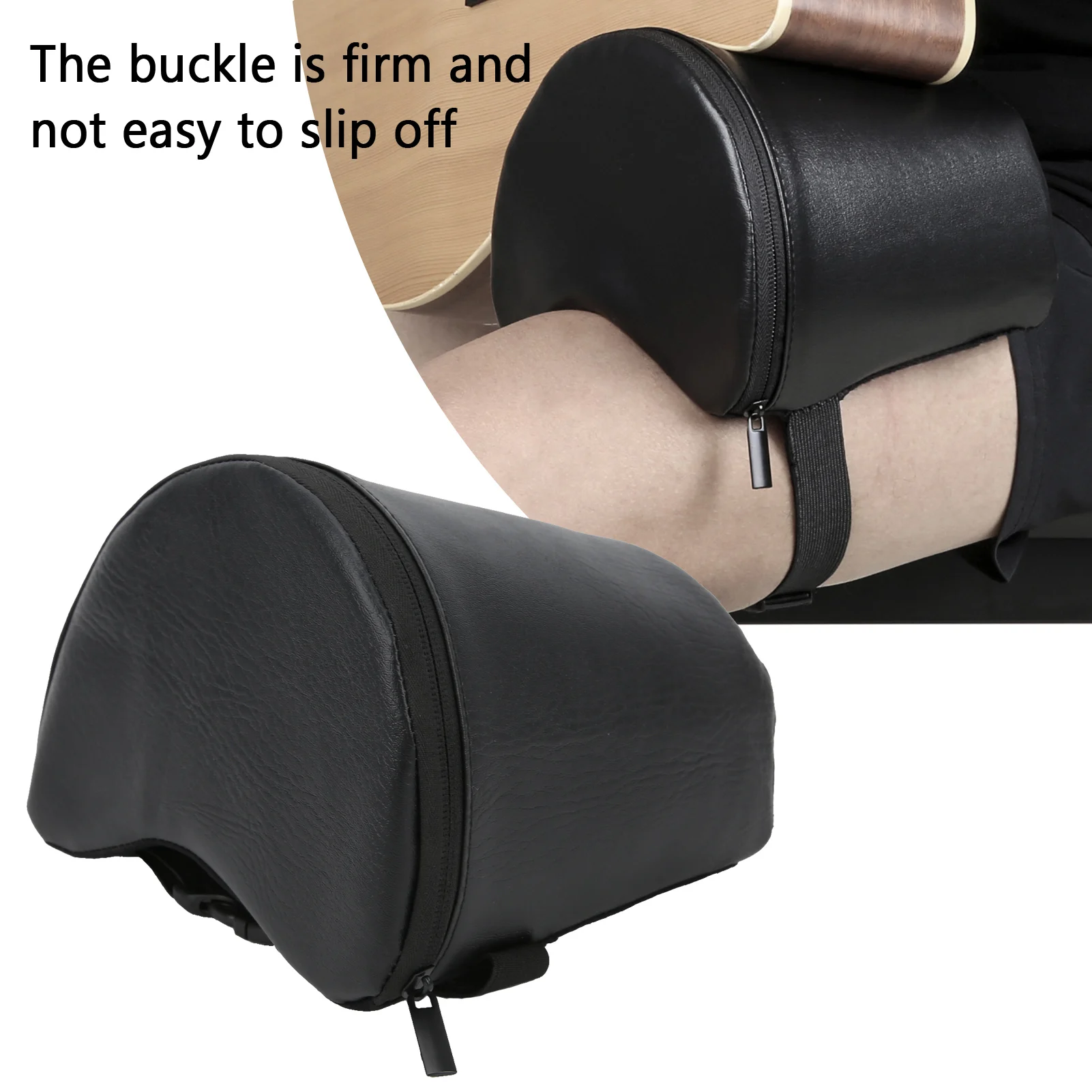Guitar Pad Soft Memory Foam Leg Cushion Comfortable Easy Using Durable Elastic Strap Instrument Playing Auxiliary Support
Guitar Pad Soft Memory Foam Leg Cushion Comfortable Easy Using Durable Elastic Strap Instrument Playing Auxiliary Support