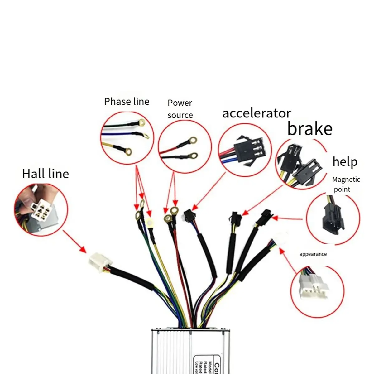 (ABHW) KT Ebike Controller 36/48V 1000W KT-30A 30A SM Plug Electric Bike Bicycle Brushless LCD LED Controller
(ABHW) KT Ebike Controller 36/48V 1000W KT-30A 30A SM Plug Electric Bike Bicycle Brushless LCD LED Controller