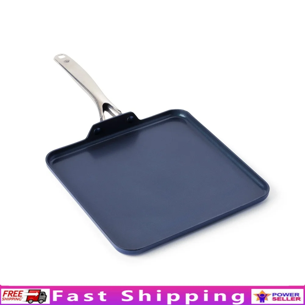 Toxin Free Nonstick Ceramic Griddle 11 Inch Dishwasher Safe Durable Forged Base Cooking Tool Easy Clean Healthy Meal Prep
Toxin Free Nonstick Ceramic Griddle 11 Inch Dishwasher Safe Durable Forged Base Cooking Tool Easy Clean Healthy Meal Prep