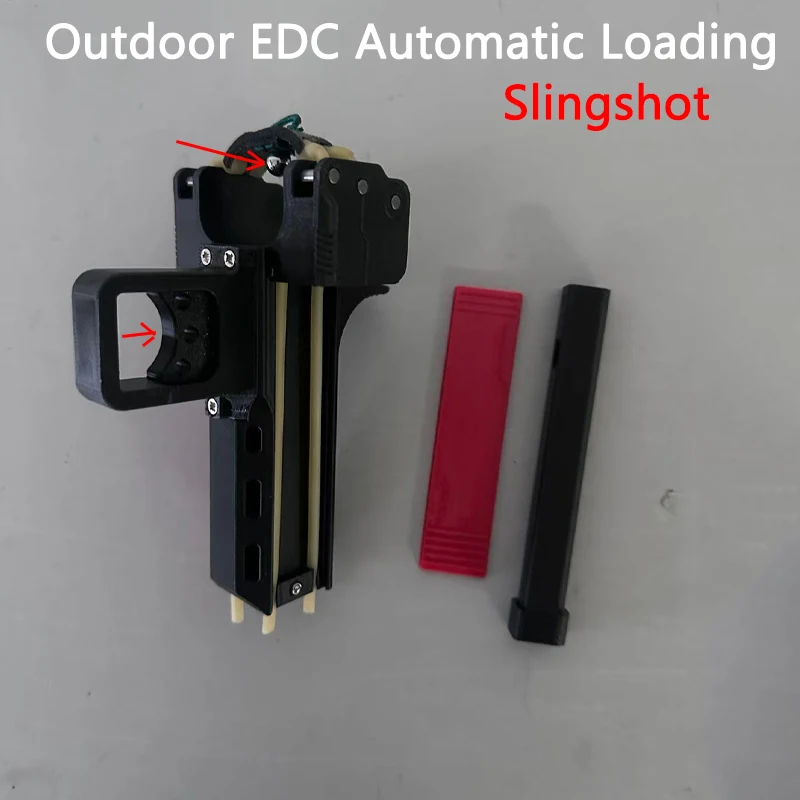 1pcs Outdoor Portable EDC Creative 3D Printing Automatic Loading Rapid Fire Slingshot Tool
1pcs Outdoor Portable EDC Creative 3D Printing Automatic Loading Rapid Fire Slingshot Tool