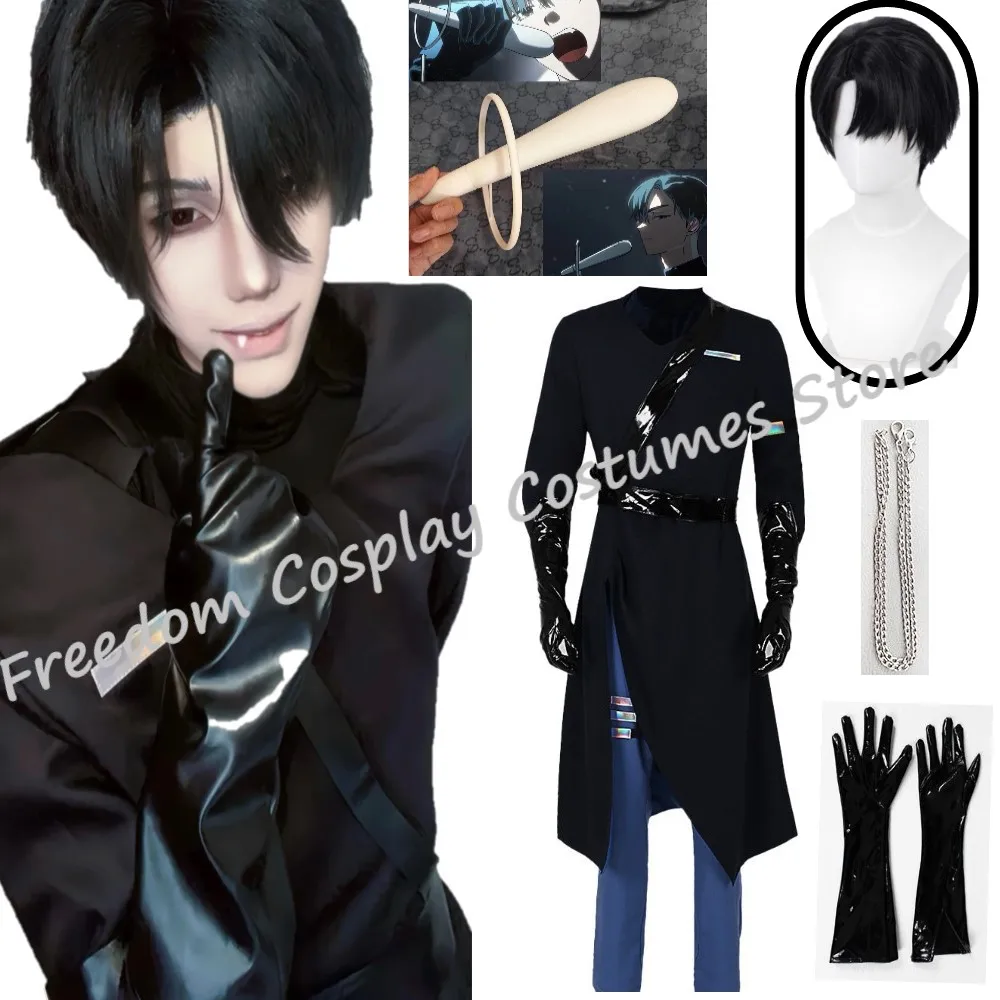 Alien Stage Anime Ivan Cosplay Black Sorrow Cosplay Black Wig Role Playing Party Pants Belt Halloween Costume Outfit prop
Alien Stage Anime Ivan Cosplay Black Sorrow Cosplay Black Wig Role Playing Party Pants Belt Halloween Costume Outfit prop