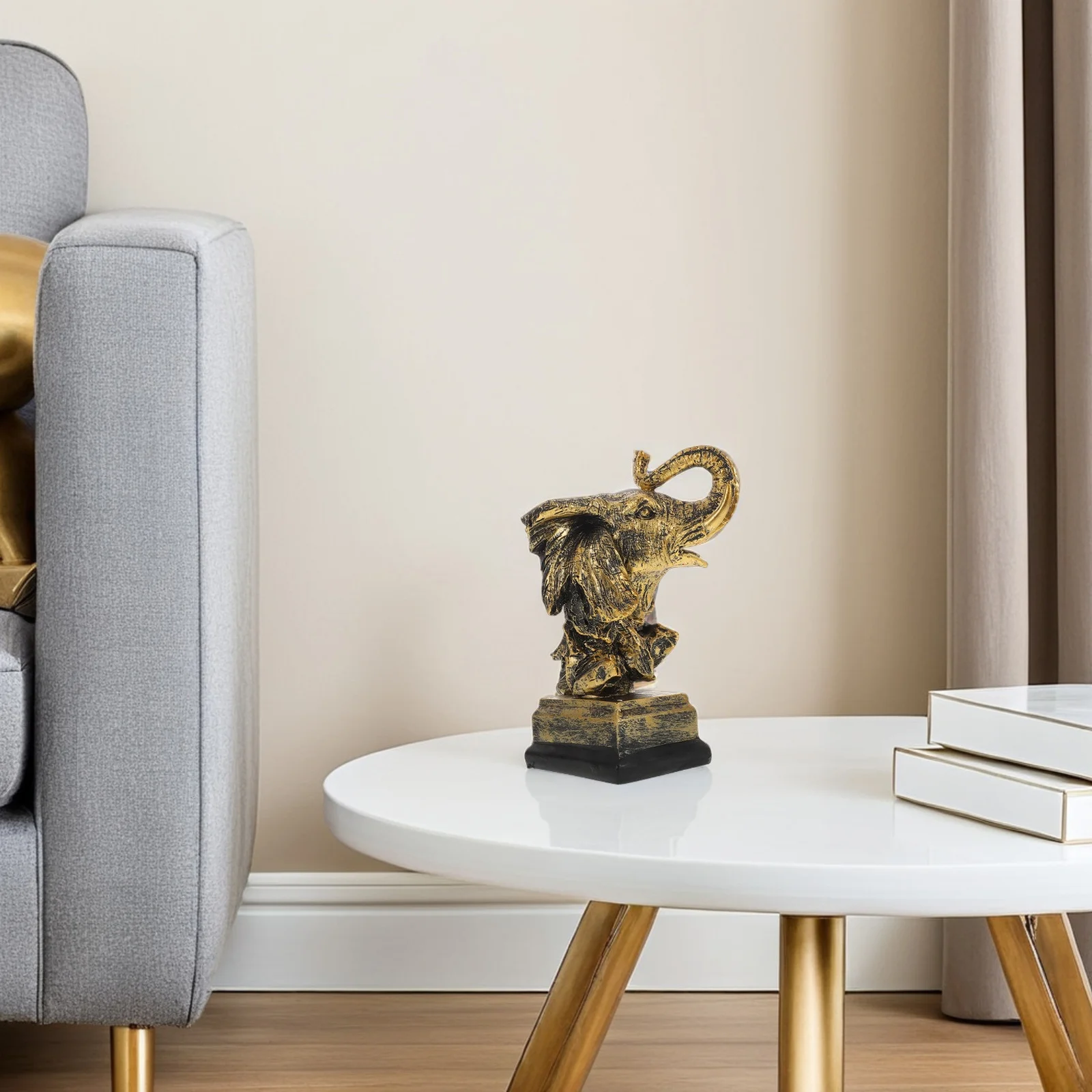 Resin Elephant Sculpture Nordic Style Decorative Statue for Office Living Room Desk Shelf Table Home Decor Elephant Decor Office 
Resin Elephant Sculpture Nordic Style Decorative Statue for Office Living Room Desk Shelf Table Home Decor Elephant Decor Office