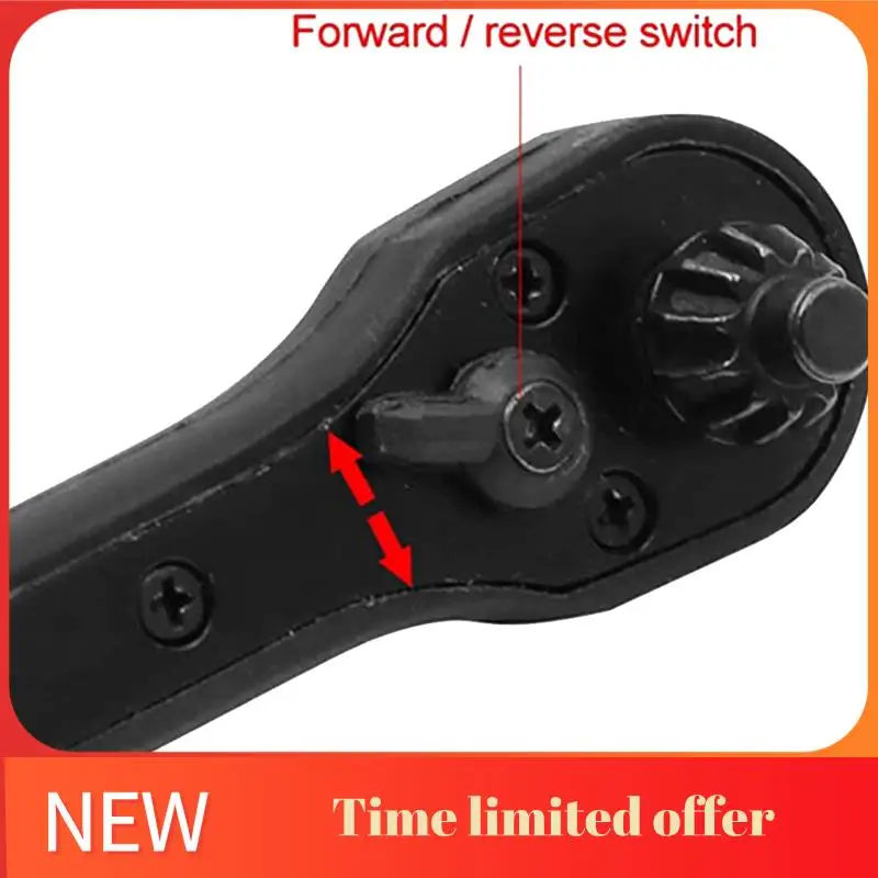 2 In 1 Mini Universal Black Spiny Wrench Drill Press Wrench Tool Quick Change Ratchet Wrench Tool
2 In 1 Mini Universal Black Spiny Wrench Drill Press Wrench Tool Quick Change Ratchet Wrench Tool