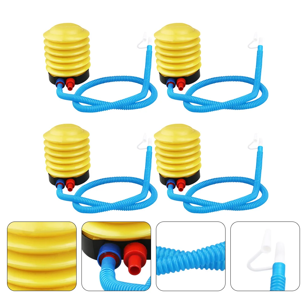 4 Pcs Foot Pump for Inflatables Football Toys Air Bed Mini Pedal Inflator Mattress
4 Pcs Foot Pump for Inflatables Football Toys Air Bed Mini Pedal Inflator Mattress