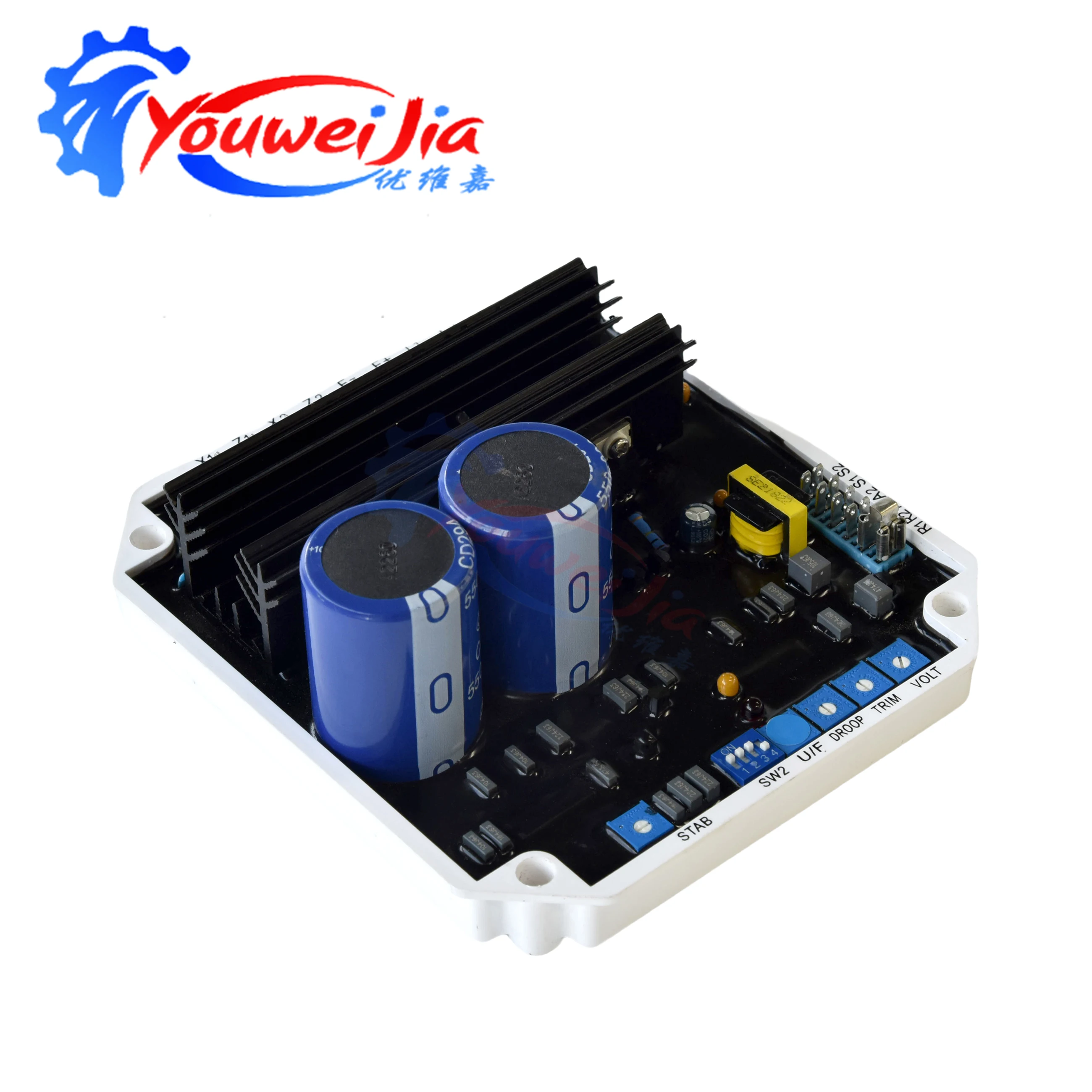 KF308A VR08 AVR Автоматический регулятор напряжения Бесщеточный силовой генератор Стабилизатор Один трехфазный регулятор
KF308A VR08 AVR Автоматический регулятор напряжения Бесщеточный силовой генератор Стабилизатор Один трехфазный регулятор