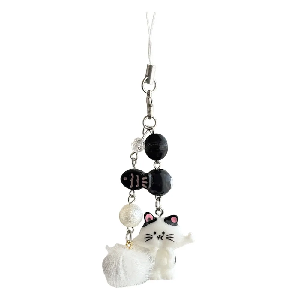 Handcrafted Beaded Wind Chime Keychain Unique Design Transparent Phone Lanyard Cute Pink Sakura Lightweight Resin Beaded Keyring
Handcrafted Beaded Wind Chime Keychain Unique Design Transparent Phone Lanyard Cute Pink Sakura Lightweight Resin Beaded Keyring