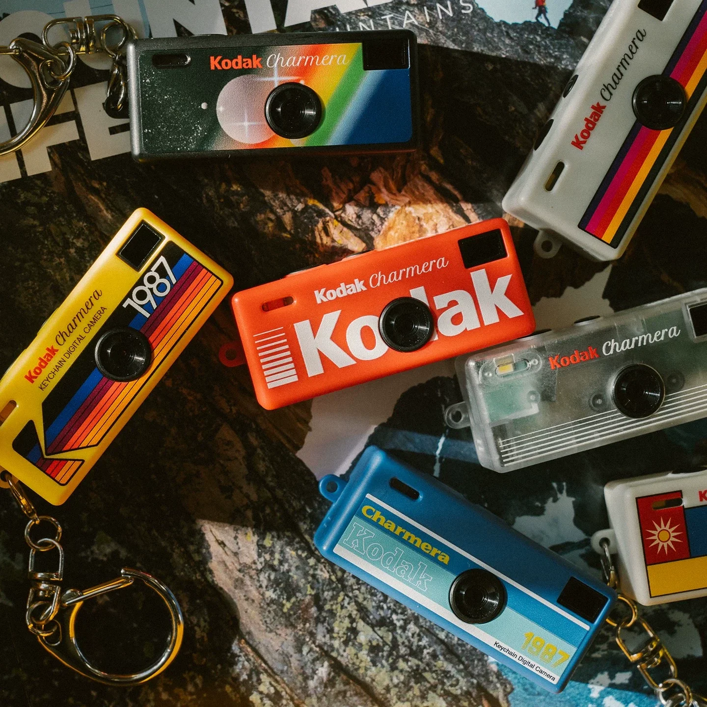 Kodak Charmera Keychain Digital Camera 1987 with Flash 35MM/F2.4 Mini Digital Camera 6 Colors Random Color Camera for Gift
Kodak Charmera Keychain Digital Camera 1987 with Flash 35MM/F2.4 Mini Digital Camera 6 Colors Random Color Camera for Gift