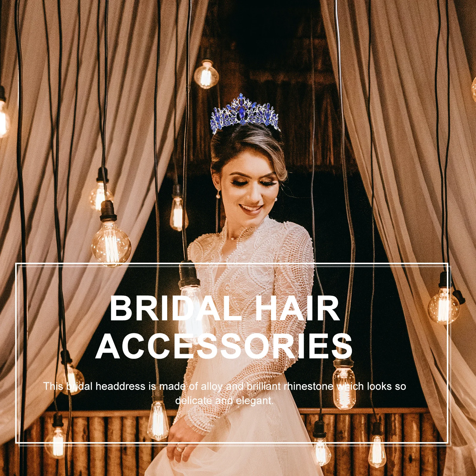 Crown Hair Band Wedding Tiaras Rhinestone Decoration Bridal Headgear Women Hoop Accessory Elegant Crystal Charm Bride
Crown Hair Band Wedding Tiaras Rhinestone Decoration Bridal Headgear Women Hoop Accessory Elegant Crystal Charm Bride
