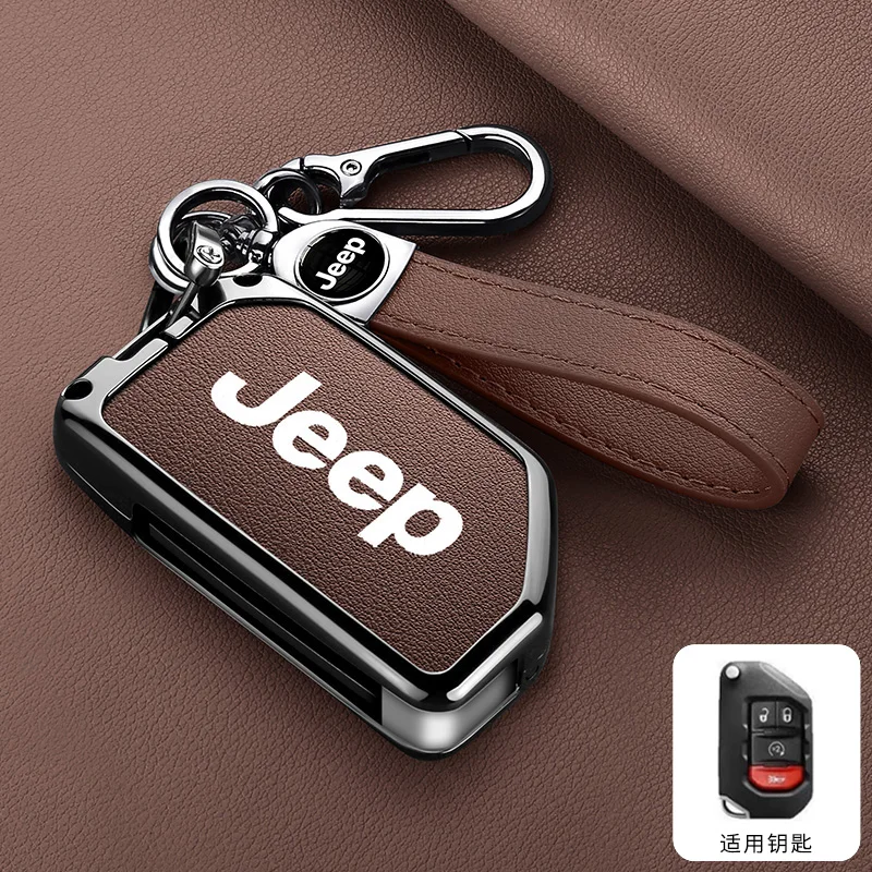 2 3 4 Buttons Metal Leather Car Flip Key Case Cover For Jeep Gladiator JT Sahara JLU Wrangler JL Rubicon 2018 2019 Accessories
2 3 4 Buttons Metal Leather Car Flip Key Case Cover For Jeep Gladiator JT Sahara JLU Wrangler JL Rubicon 2018 2019 Accessories