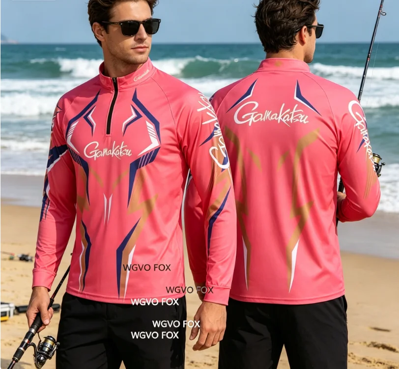 Summer Men's Long Sleeve Fishing Jacket Quick Dry Breathable Outdoor Hiking Cycling Fishing Shirts Clothing for Men
Summer Men's Long Sleeve Fishing Jacket Quick Dry Breathable Outdoor Hiking Cycling Fishing Shirts Clothing for Men